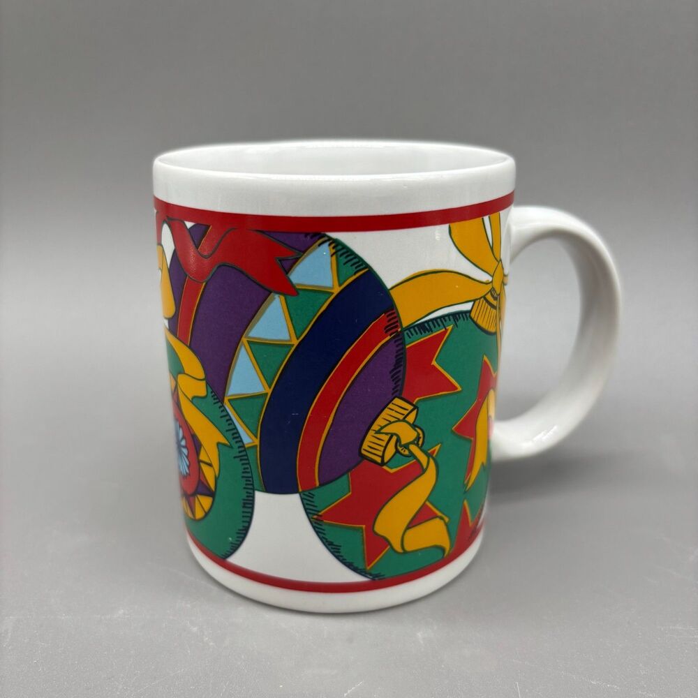 Holiday Splendor Christmas Mug Riviera Van Beers Ornaments Signature Housewares